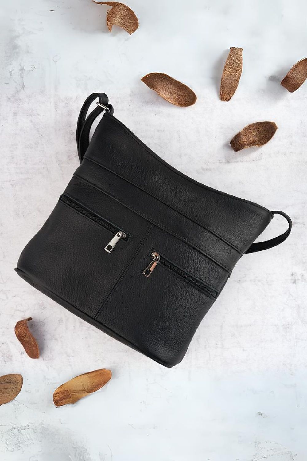 Damenhandtasche aus Naturleder