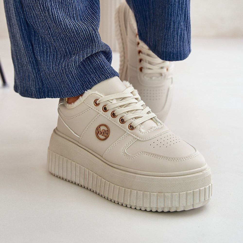 Winter Sneaker mit Fell gefüttert