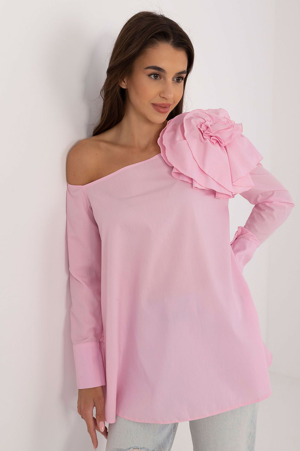 Originelle Bluse im eleganten Look