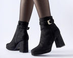  Stiefeletten mit Absatz model 204724 Solea 