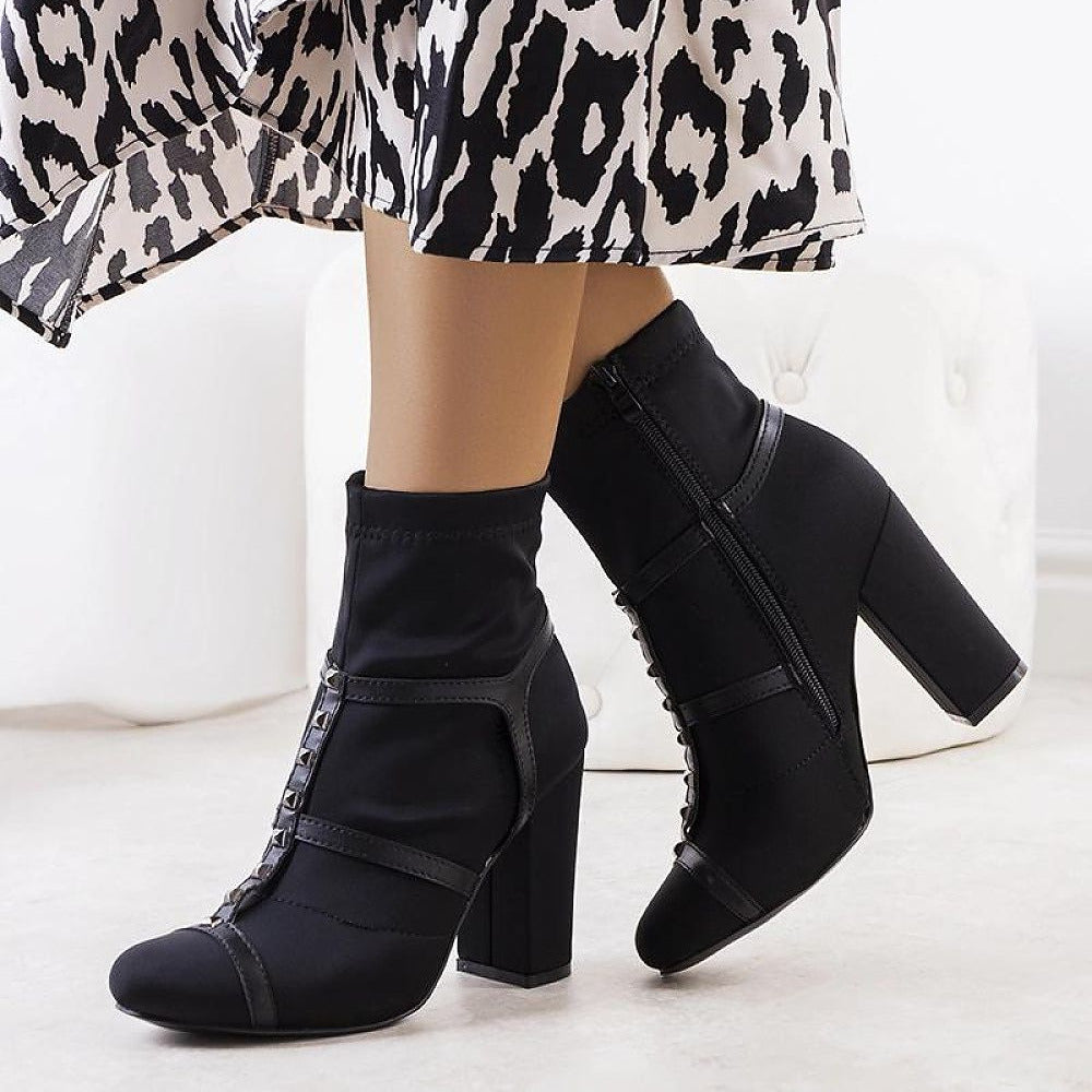 Stiefeletten mit Absatz Dagma