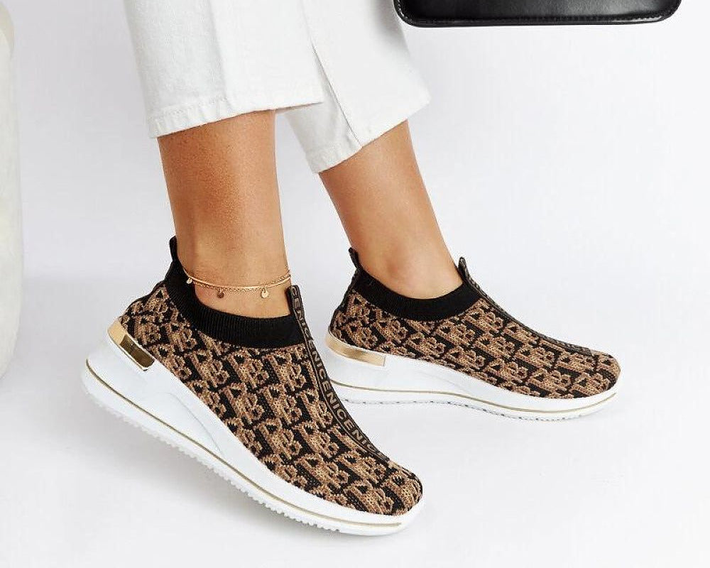 Slip-On-Tartano Sneakers