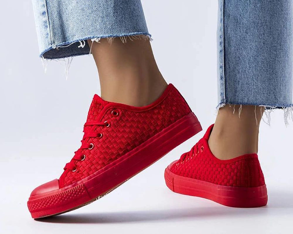 Stylische Leinenschuhe