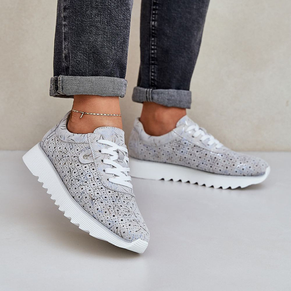 Sportschuhe Glitzer und Glanz