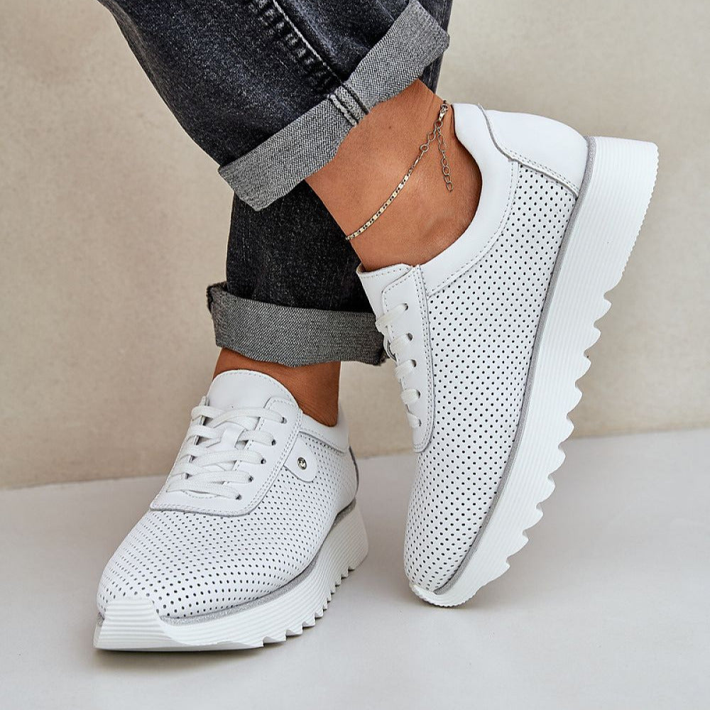 Edle Sportschuhe aus echtem Leder