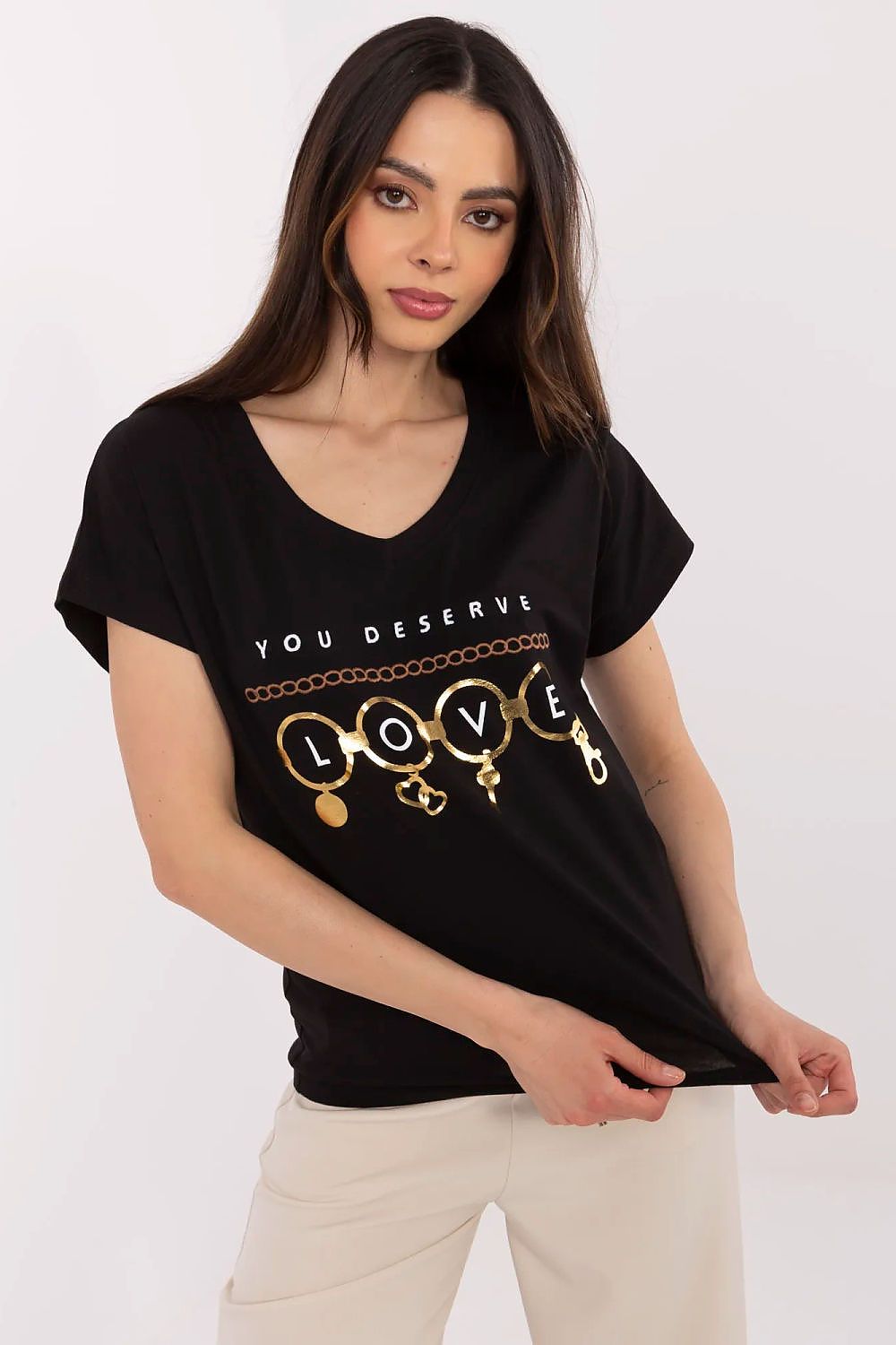 T-shirt aus weicher Baumwolle