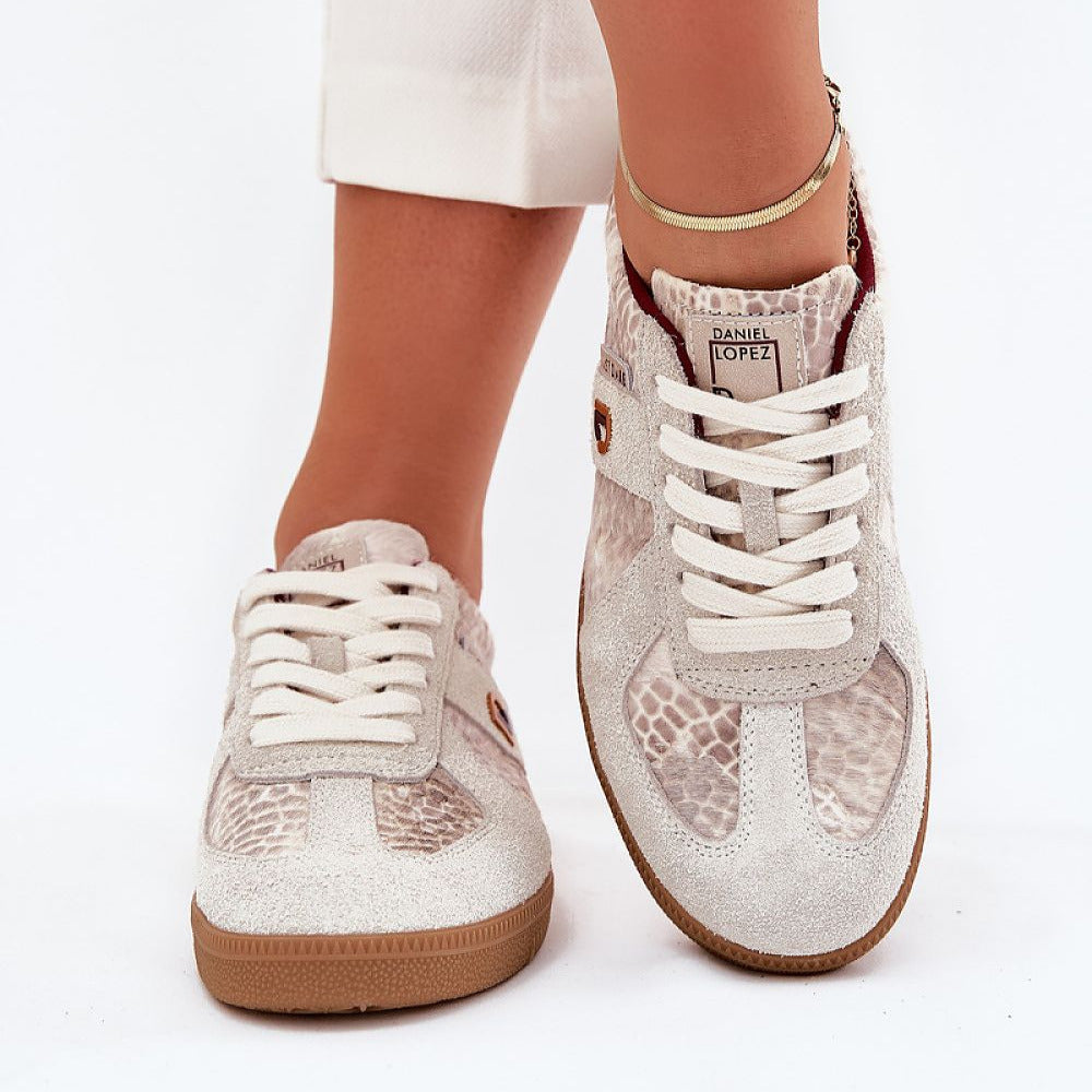 Sneaker aus echtem Leder