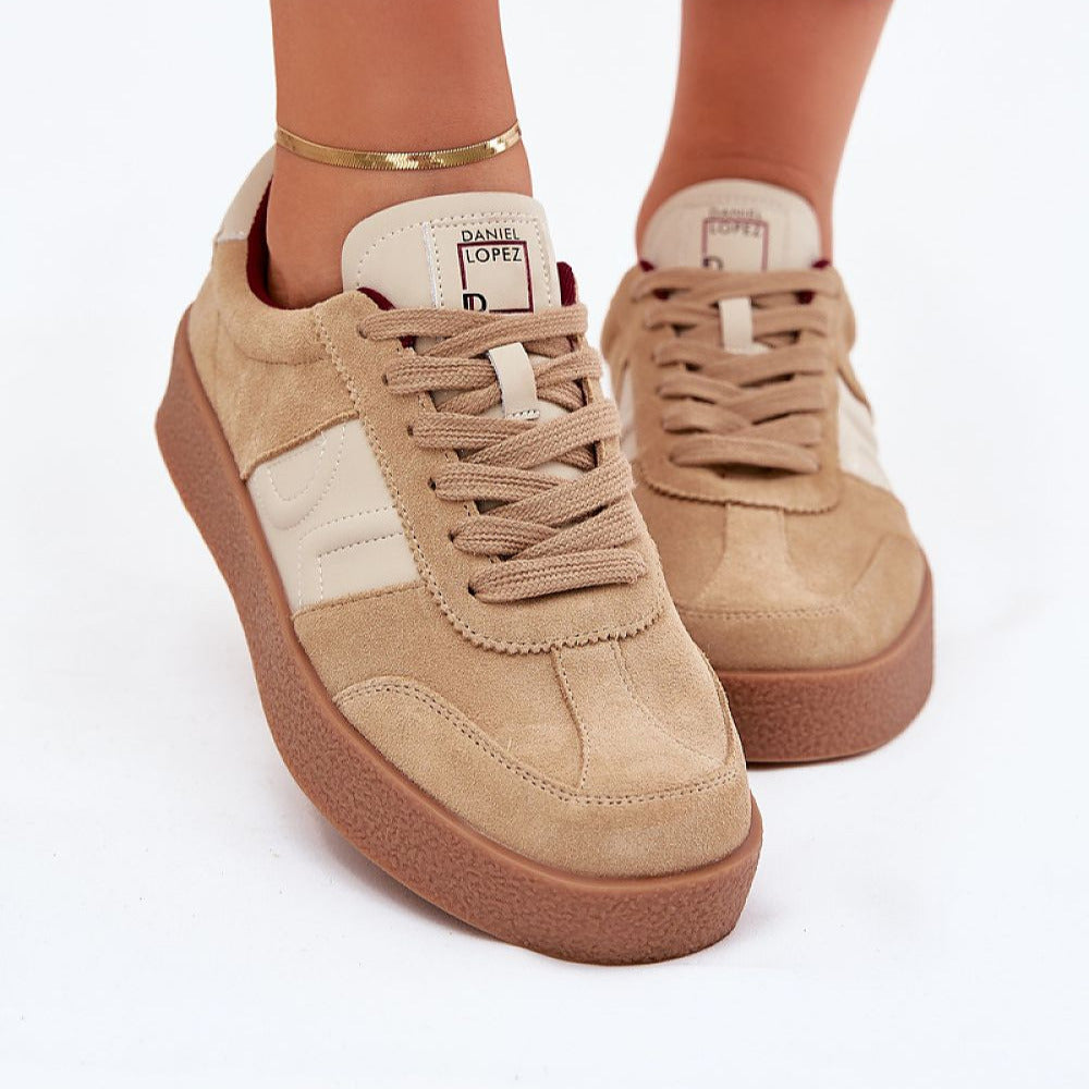 Veloursleder Sportschuhe Komfort