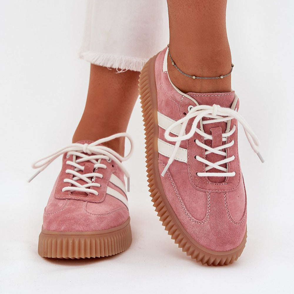 Sportschuhe Style aus echtem Leder