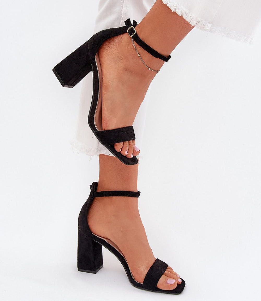 Damen Sommer Sandalen mit Absatz