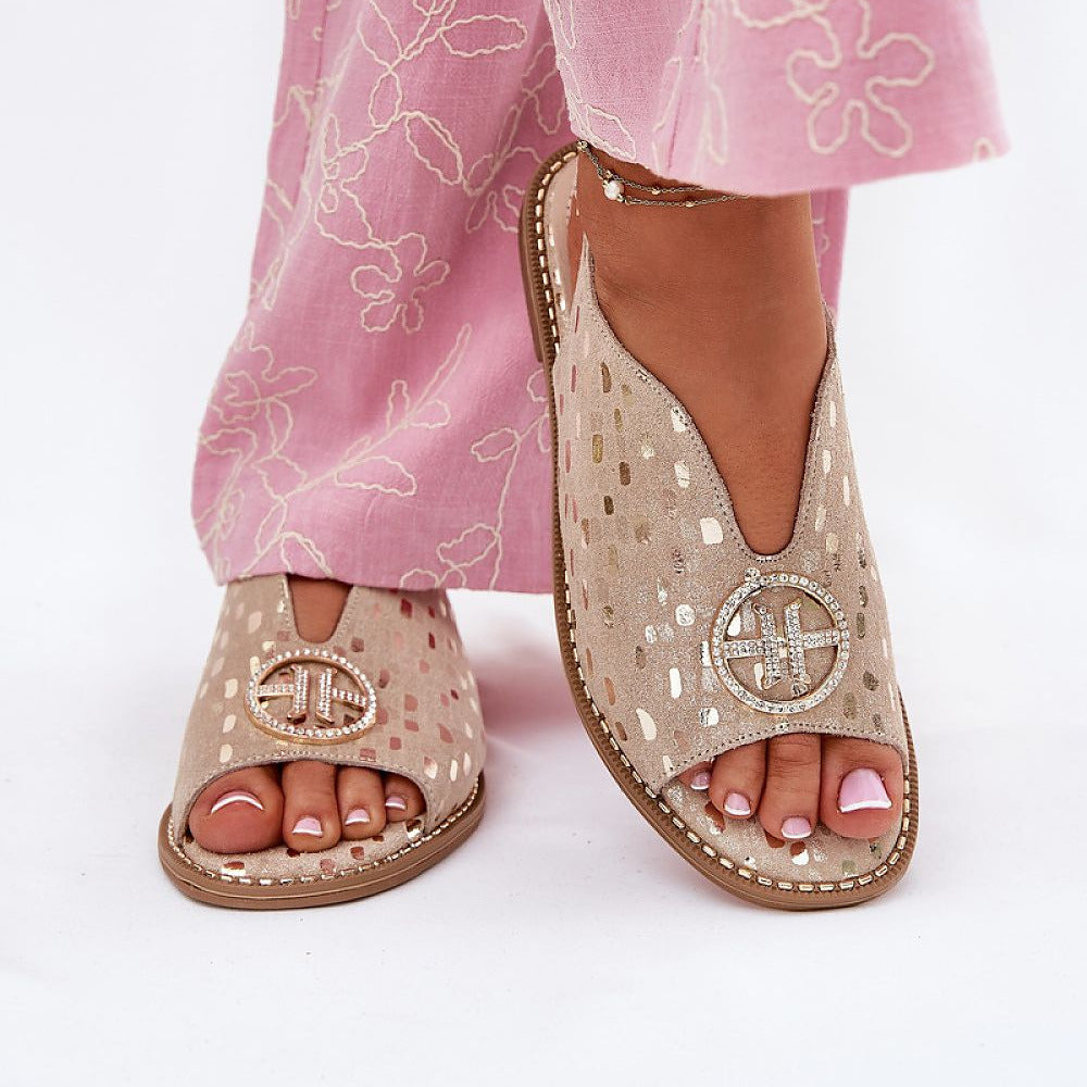 Sommer Sandalen  aus echtem Wildleder