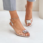  Sandalen mit Absatz model 215722 Step in style 