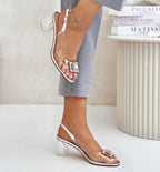  Sandalen mit Absatz model 215722 Step in style 