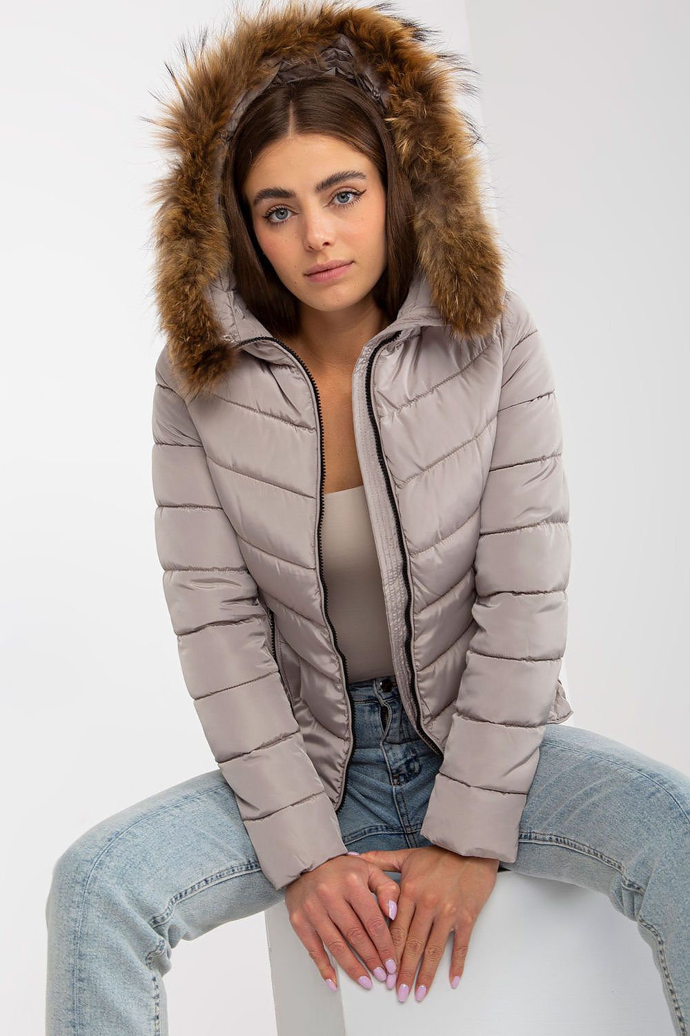 Gesteppte Winterjacke für einen stilvollen Look